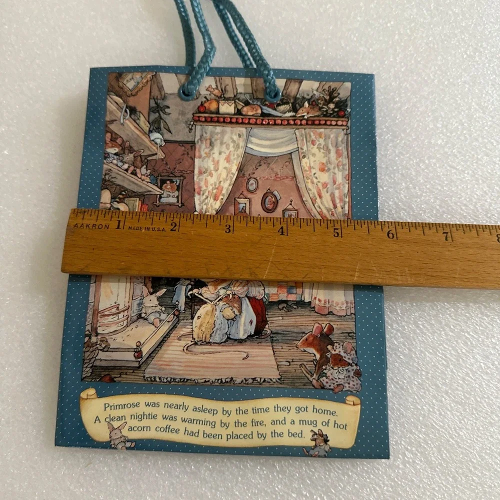 New Brambly Hedge Small Gift Bag Jill Barklem 1990